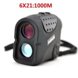 Télémètre 6x21 Laser 1000m FMC Bak4 Portable Chasse Golf Outdoor Visionking