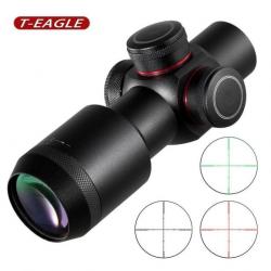 T-Eagle Lunette De Visée 2x28 RG Réticule Lumineux Paiement en 3 ou 4 fois -