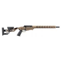 RUGER PRECISION RIMFIRE 22LR 10CPS 18 POUCES FILETE 1-2-28 MARRON BRONZE