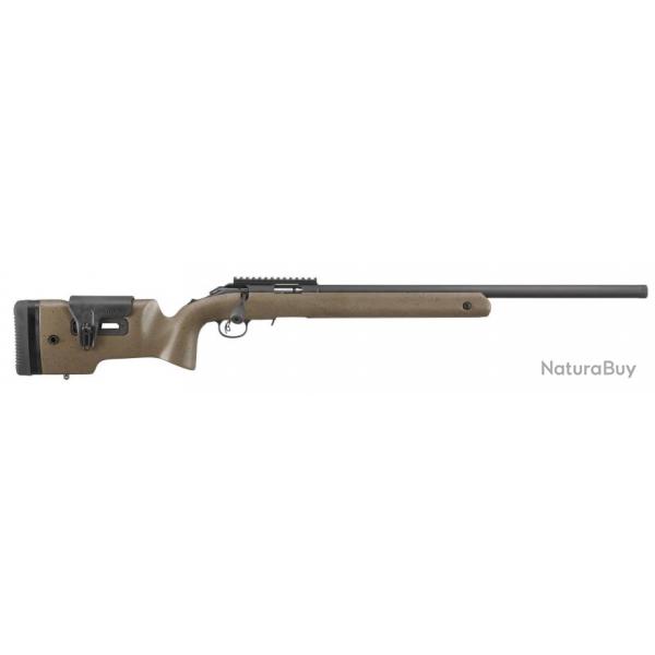 RUGER AMERICAN RIMFIRE LONG RANGE TARGET 22LR 10CPS 22" 56CM FILETE 1-2X28