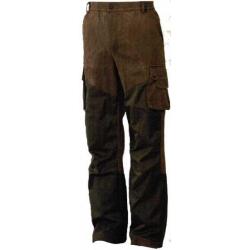 PANTALON FACON CUIR VIEILLI NYLON VERT FARM LAND