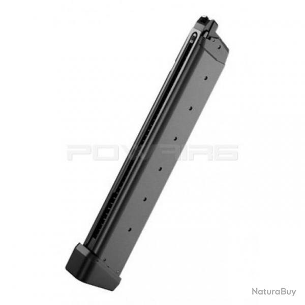 Chargeur gaz long 50 BBs pour Glock series GBB - Noir - Tokyo Marui