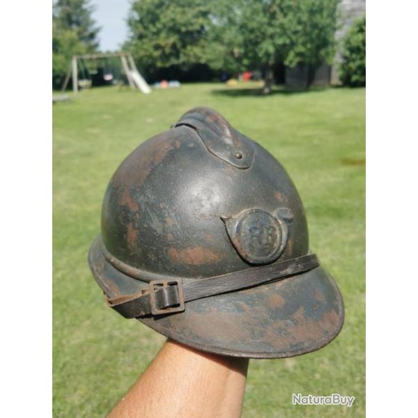 Casque Adrian ww1 chasseur