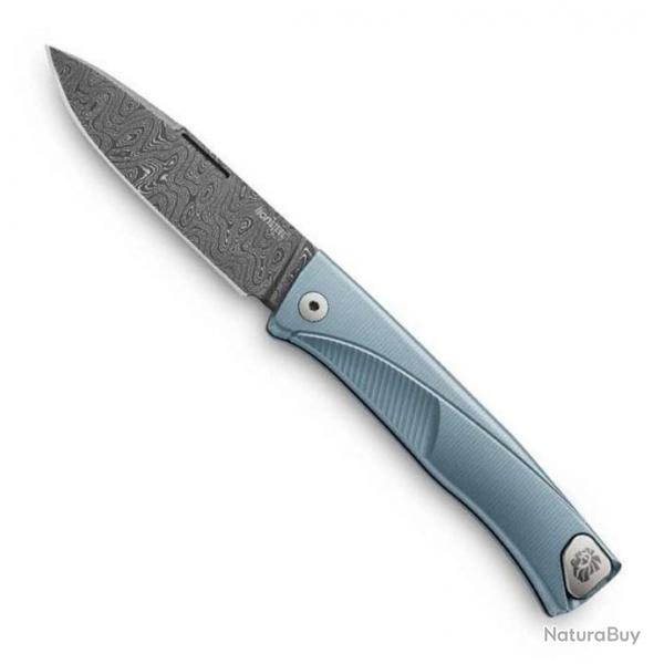 Couteau "Thrill" damas / titanium, Couleur bleu [Lionsteel]