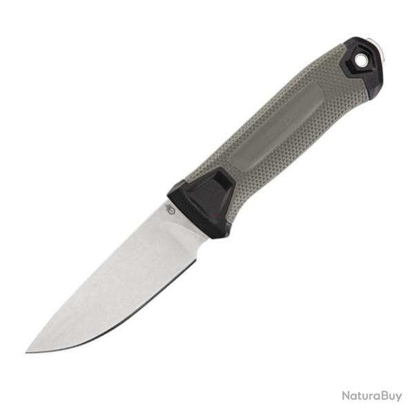 GER009260 Couteau fixe bushcraft Gerber Strongarm Camp Green