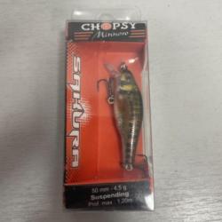 !! LEURRE SAKURA CHOPSY MINNOW 50mm col REAL LIFE VAIRON