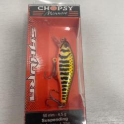 !! LEURRE SAKURA CHOPSY MINNOW 50mm col BROWN VAIRON