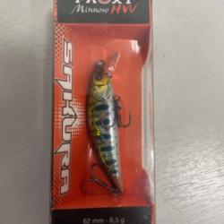 !! LEURRE SAKURA PHOXY MINNOW HW 62mm col HOLO TROUT