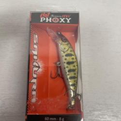 !! LEURRE SAKURA FLAT PHOXY MINNOW HW 60mm col HOLO TROUT