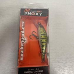 !! LEURRE SAKURA FLAT PHOXY MINNOW HW 50mm col HOLO TROUT