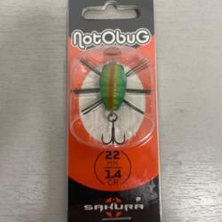 !! LEURRE SAKURA NOTOBUG 22mm col 11