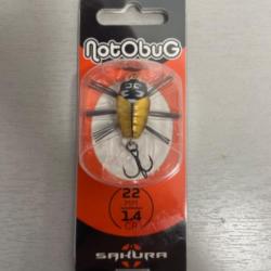 !! LEURRE SAKURA NOTOBUG 22mm col 09