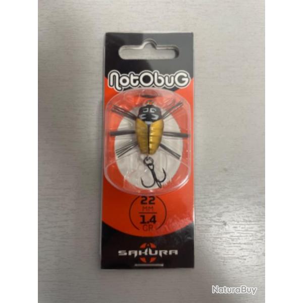 !! LEURRE SAKURA NOTOBUG 22mm col 09