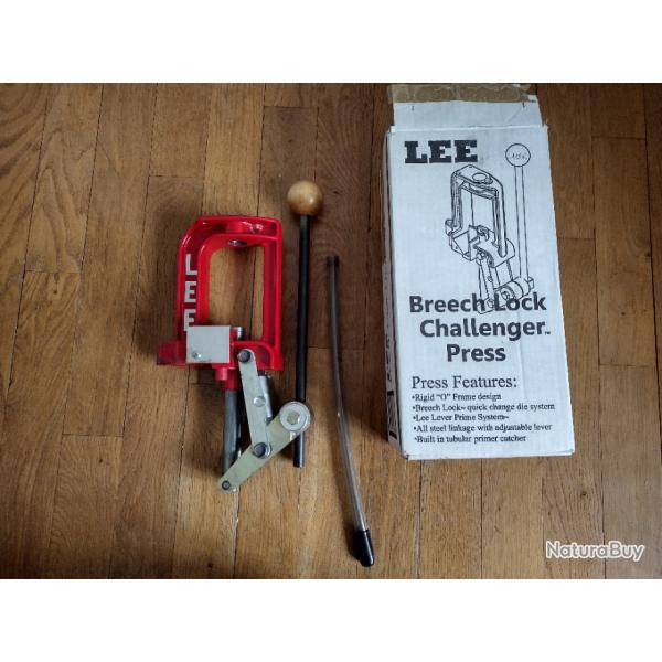 PRESSE DE RECHARGEMENT LEE BREECH LOCK CHALLENGER