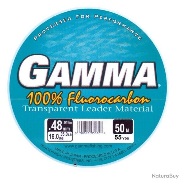 Fluorocarbone Gamma 50m 0,25mm 50m