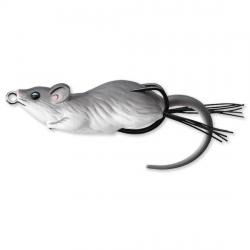 Leurre Live Target Hollow Body Mouse 9cm 28g 9cm Grey / White