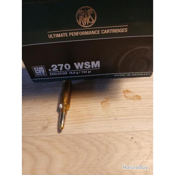 8 munitions volution 270 wsm