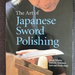 Livre "The art of japanese Sword polishing" (l'art du polissage des sabres japonais)