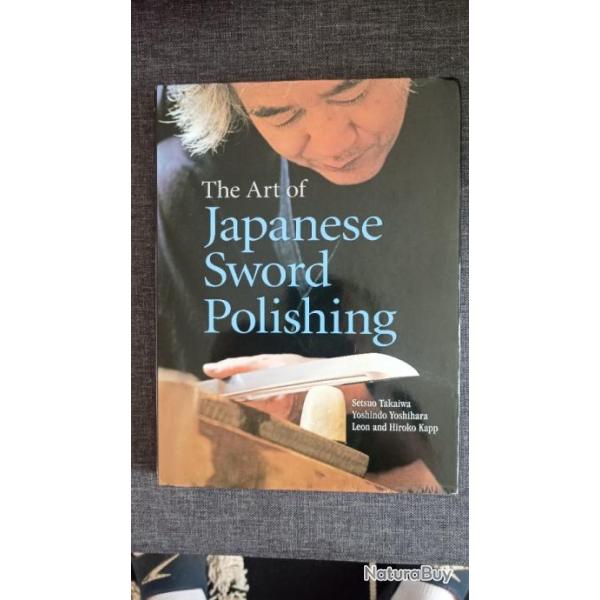 Livre "The art of japanese Sword polishing" (l'art du polissage des sabres japonais)