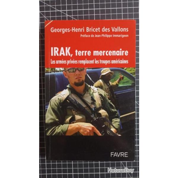 Livre "Irak terre mercenaire" sur les SMP