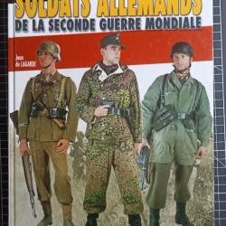 Livre "soldats allemands de la seconde guerre mondiale"