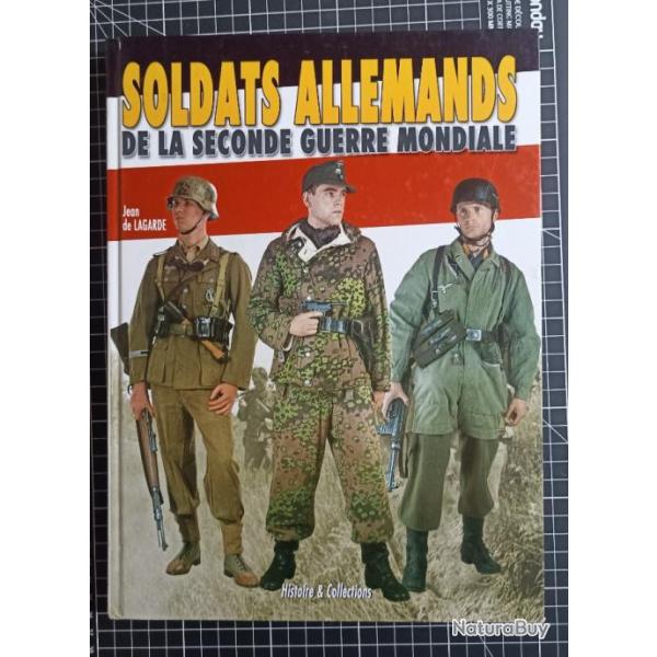 Livre "soldats allemands de la seconde guerre mondiale"