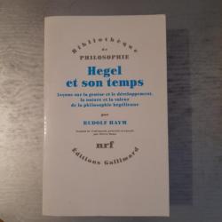 Hegel et son temps - Rudolf Haym