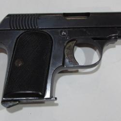pistolet mad cal 6,35 (25acp) modele REX bon etat