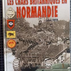 Livre "les chars britanniques en Normandie"