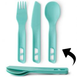 Kit de couverts Sea to Summit Passage Cutlery Set bleu