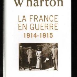 la france en guerre 1914-1915 de edith wharton