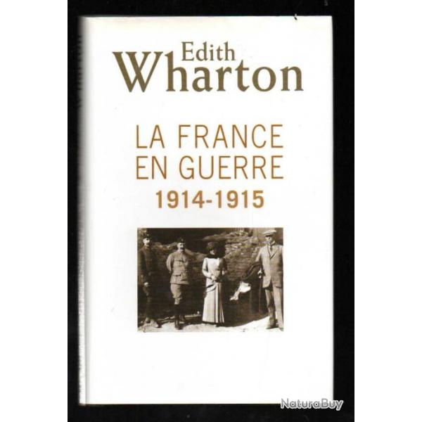 la france en guerre 1914-1915 de edith wharton