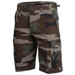 SHORT MILITAIRE WOODLAND RIPSTOP AVEC POCHES CARGO