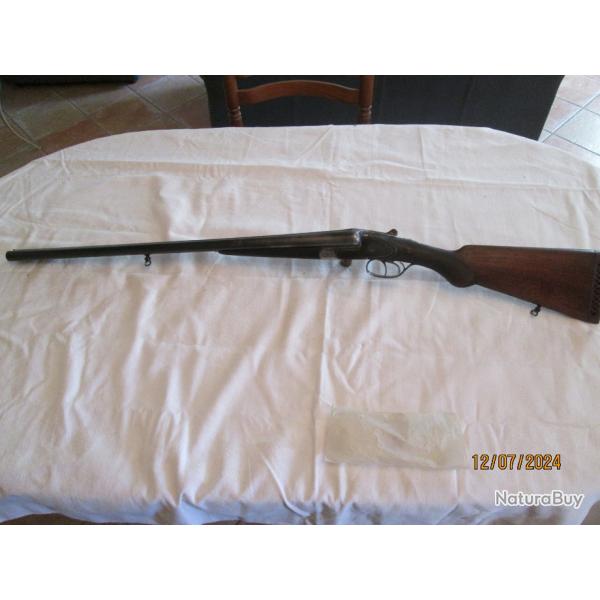 Fusil de chasse juxtapos cal 12 Artisan Stphanois