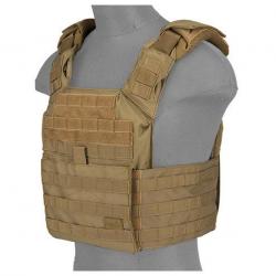 Gilet Plate Carrier SPAC Tan/Beige/FDE 1000D