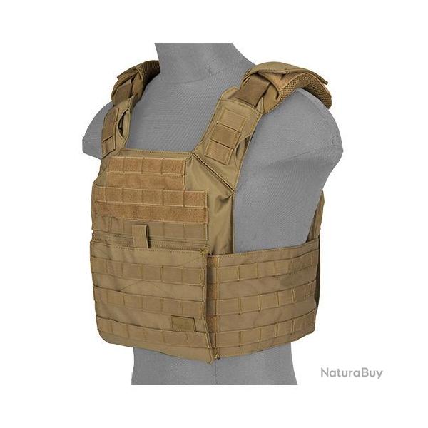 Gilet Plate Carrier SPAC Tan/Beige/FDE 1000D