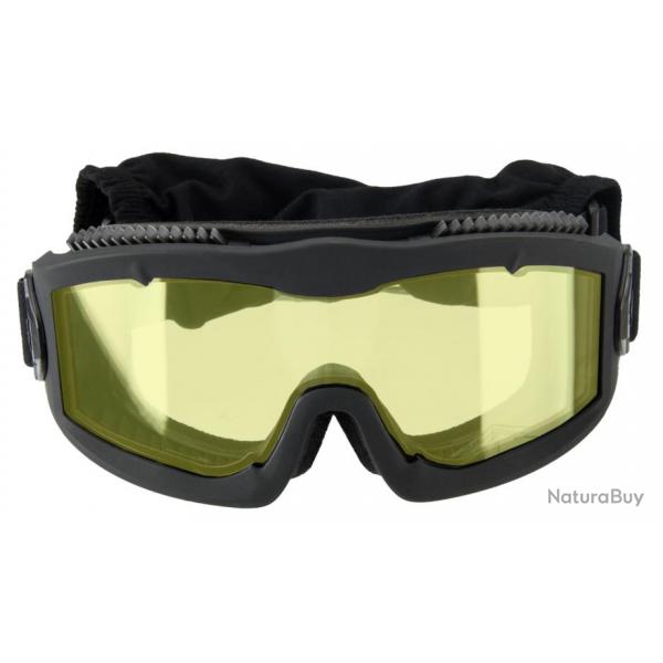 Masque srie AERO Thermal noir jaune