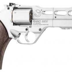 Réplique Airsoft revolver CO2 CHIAPPA RHINO 50DS 0,95J argent