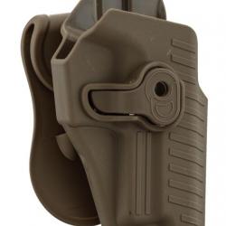 Holster rigide Quick Release pour P226 Droitier et Concorde Defender TAN