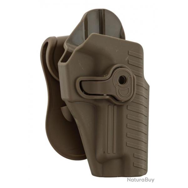 Holster rigide Quick Release pour P226 Droitier et Concorde Defender TAN