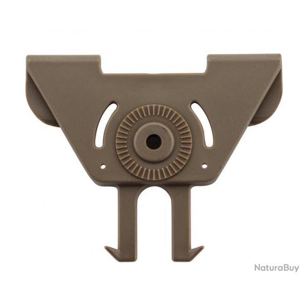 Adaptateur Molle pour holster rigide BO Manufacture TAN