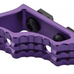 Angle Grip Aluminium CNC M-LOK / Keymod VIOLET