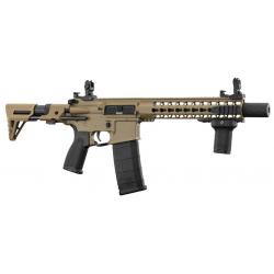 Réplique AEG LT-19 GEN2 Silencer PDW 1J Tan / Noir Tan