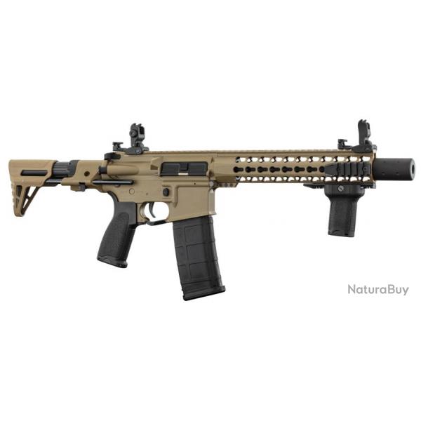 Rplique AEG LT-19 GEN2 Silencer PDW 1J Tan / Noir Tan