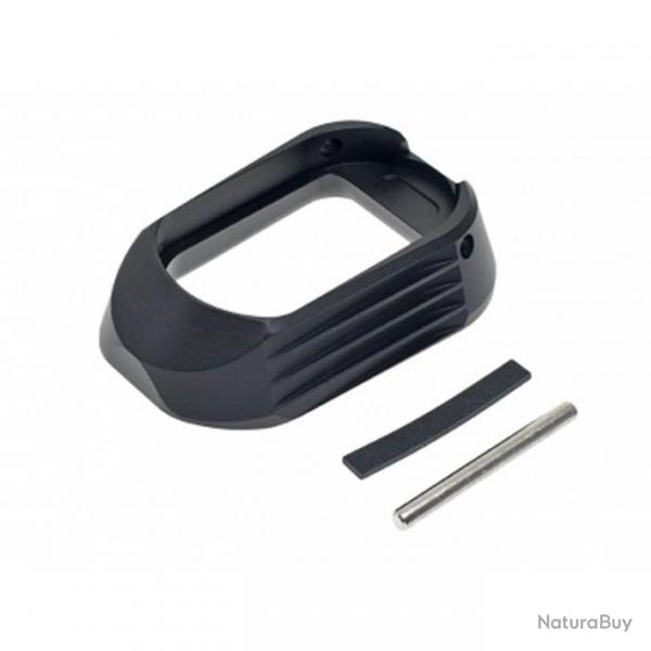 Magwell Match Grade T01 en aluminium pour Hi-Capa NOIR