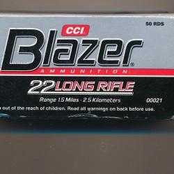 (5939) PORT OFFERT ! BOITE 22 LR pour collection pleine et complète BLAZER x