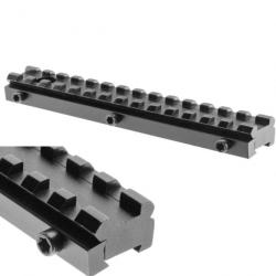 Rail Gamo pour conversion 11 mm en 21 mm Picatinny