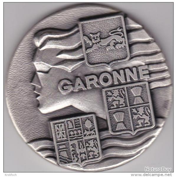 Medaille de table "BSM Garonne"