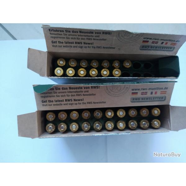 33 Balles Calibre 270 Winchester RWS KS