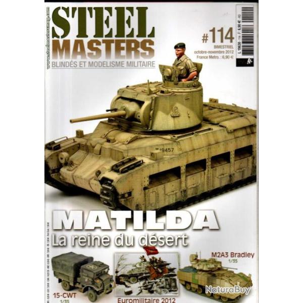 steel masters 114 matilda , afrikakorps 1941, 88 pak 43, m2a3 bradley , pz.kpfw 35r, t34/85M, 15-cwt